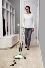 Bissell Lightweight SpinWave Expert Hard Floor Spin Mop, White/Black