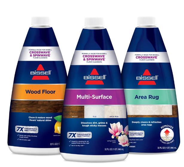 BISSELL 3 Pack Variety Multi-Surface Floor Cleaning Formula (32 oz. each)