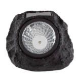 Pure Garden Outdoor Solar Rock Lights - Waterproof LEDs for Paths, Gardens, and Landscaping